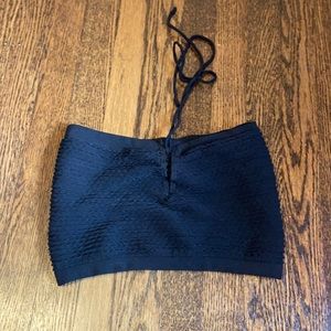 NWOT Urban Outfitters Out From Under Black Crop Top